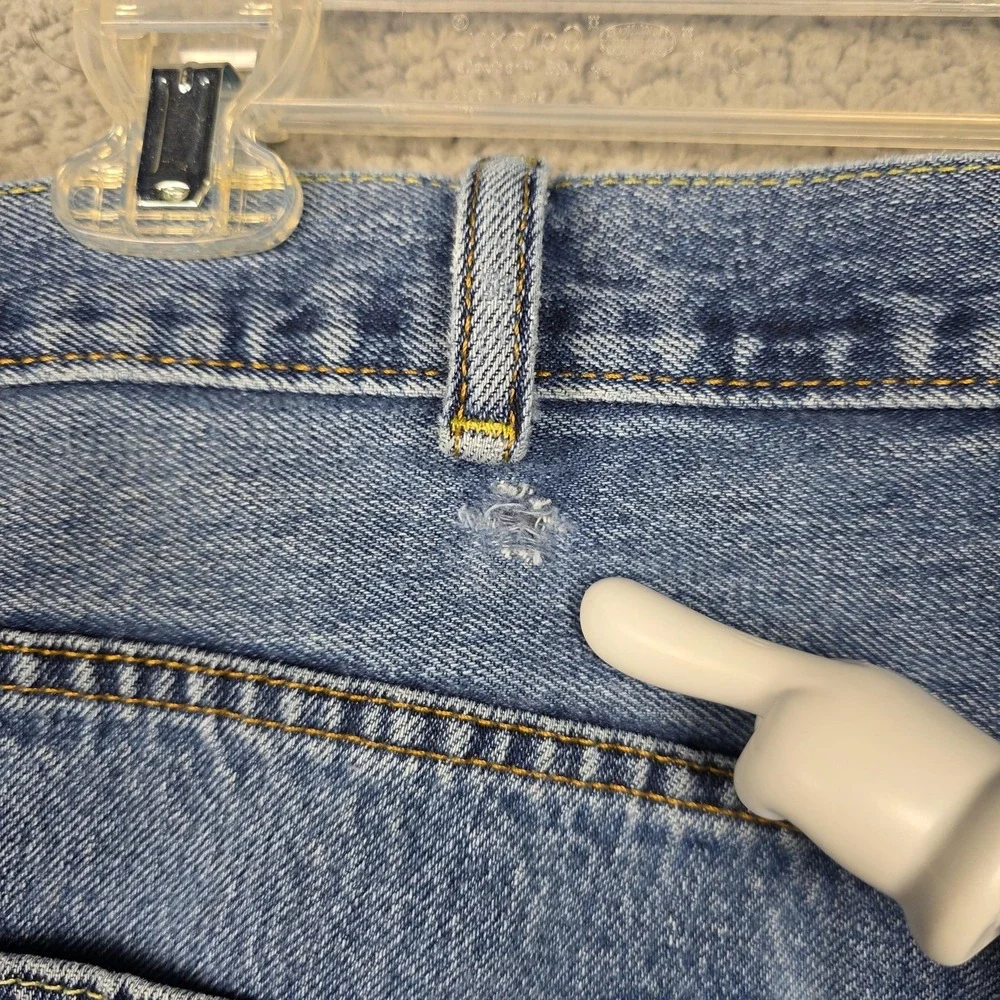 Levi's 550 Jeans Mens 38x30 Blue‎ Relaxed Tapered Leg Denim Distressed Wash